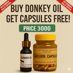 Donkey Oil + Golden Capsule By Hakeem Sarfraz
