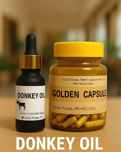 Buy Donkey Oil And Get Free Golden Capsule Free